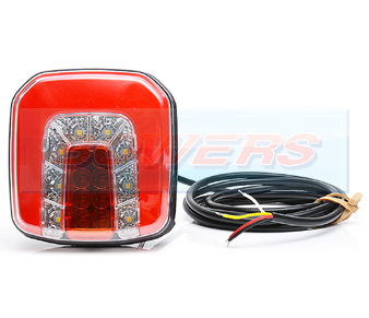 WAS W146 Neon Square LED Rear Combination Light 2